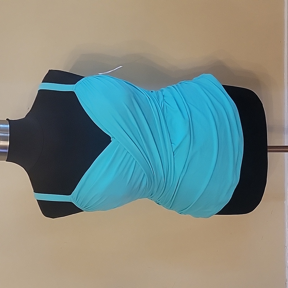 Old Navy Swimtop Teal size 2x
